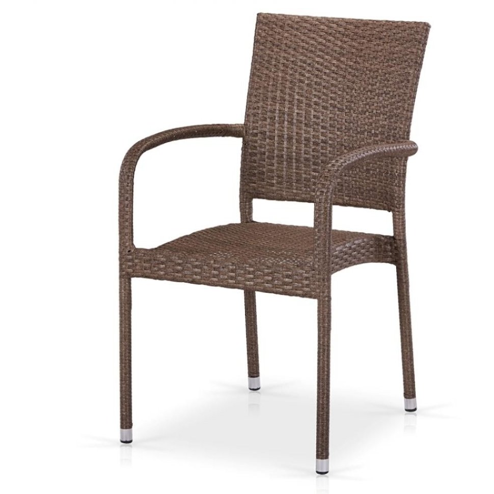 Плетеный стул Y376B-W773 Brown Плетеный стул Y376B-W773 Brown
