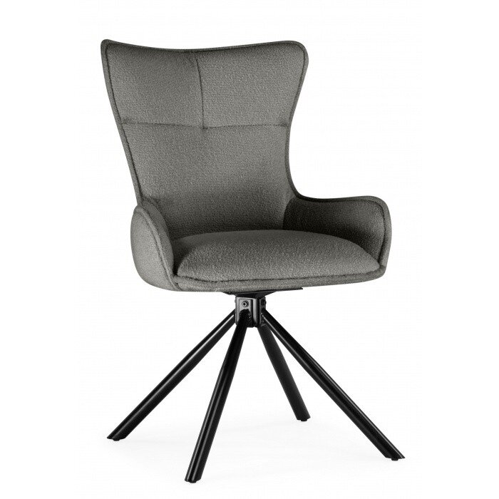 Стул на металлокаркасе Chicago light gray / black Стул на металлокаркасе Chicago light gray / black