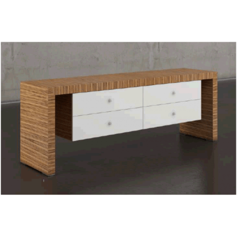 KYG2150 Греденция Kyo (T) Зебрано с белым KYG2150 Греденция Kyo (T) Зебрано с белым