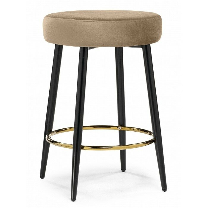 Барный стул Plato dark beige Барный стул Plato dark beige