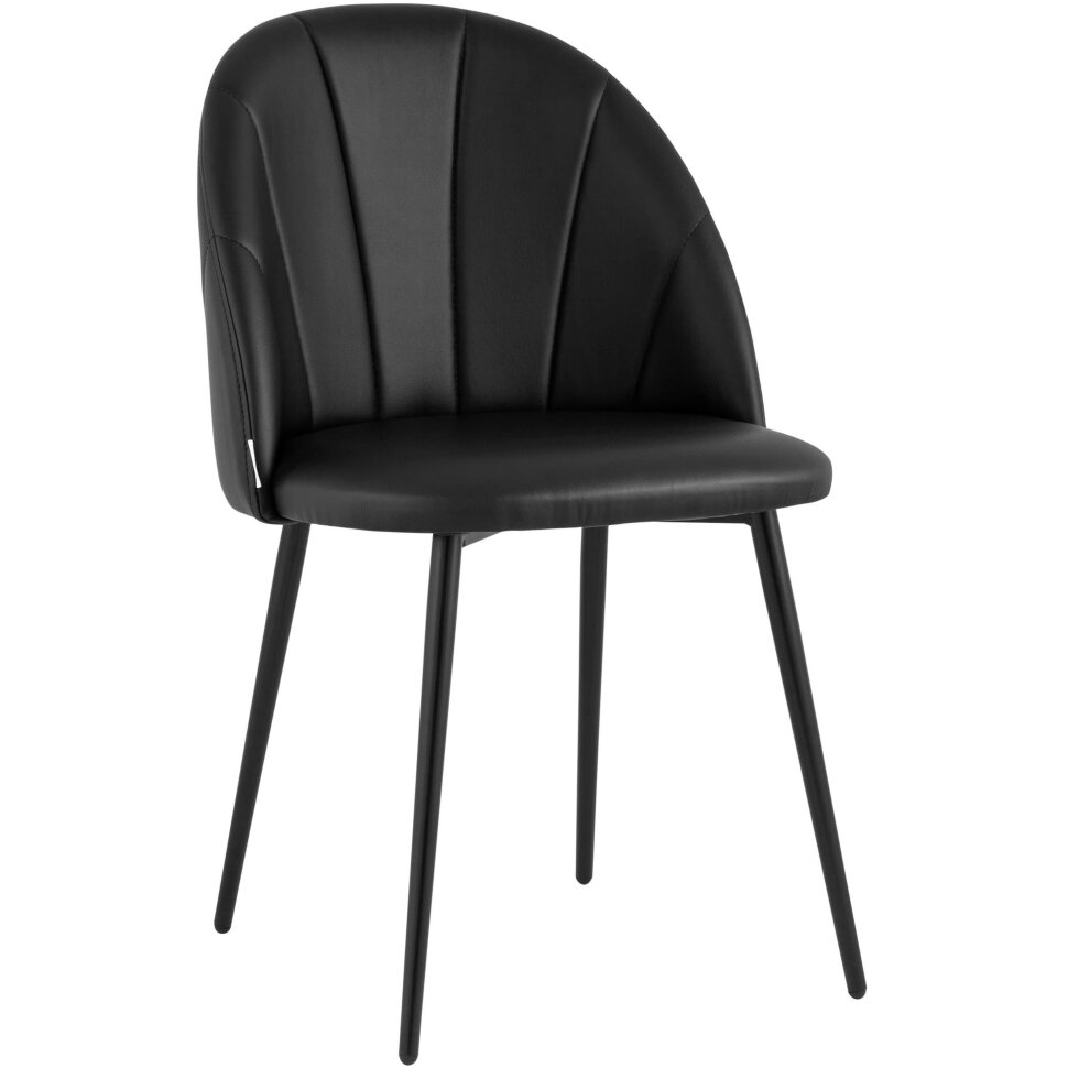 Стул Stool Group Логан экокожа черный Стул Stool Group Логан экокожа черный