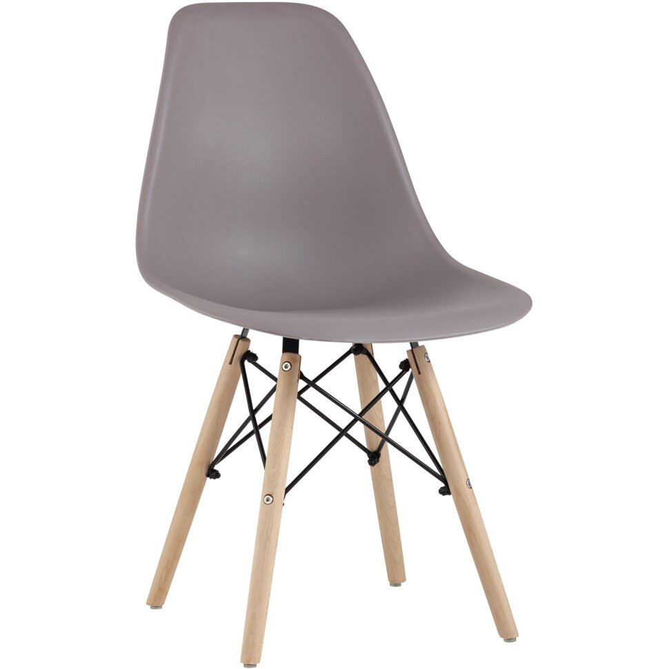 Стул Eames Style DSW темно-бежевый (разборный каркас) Стул Eames Style DSW темно-бежевый (разборный каркас)