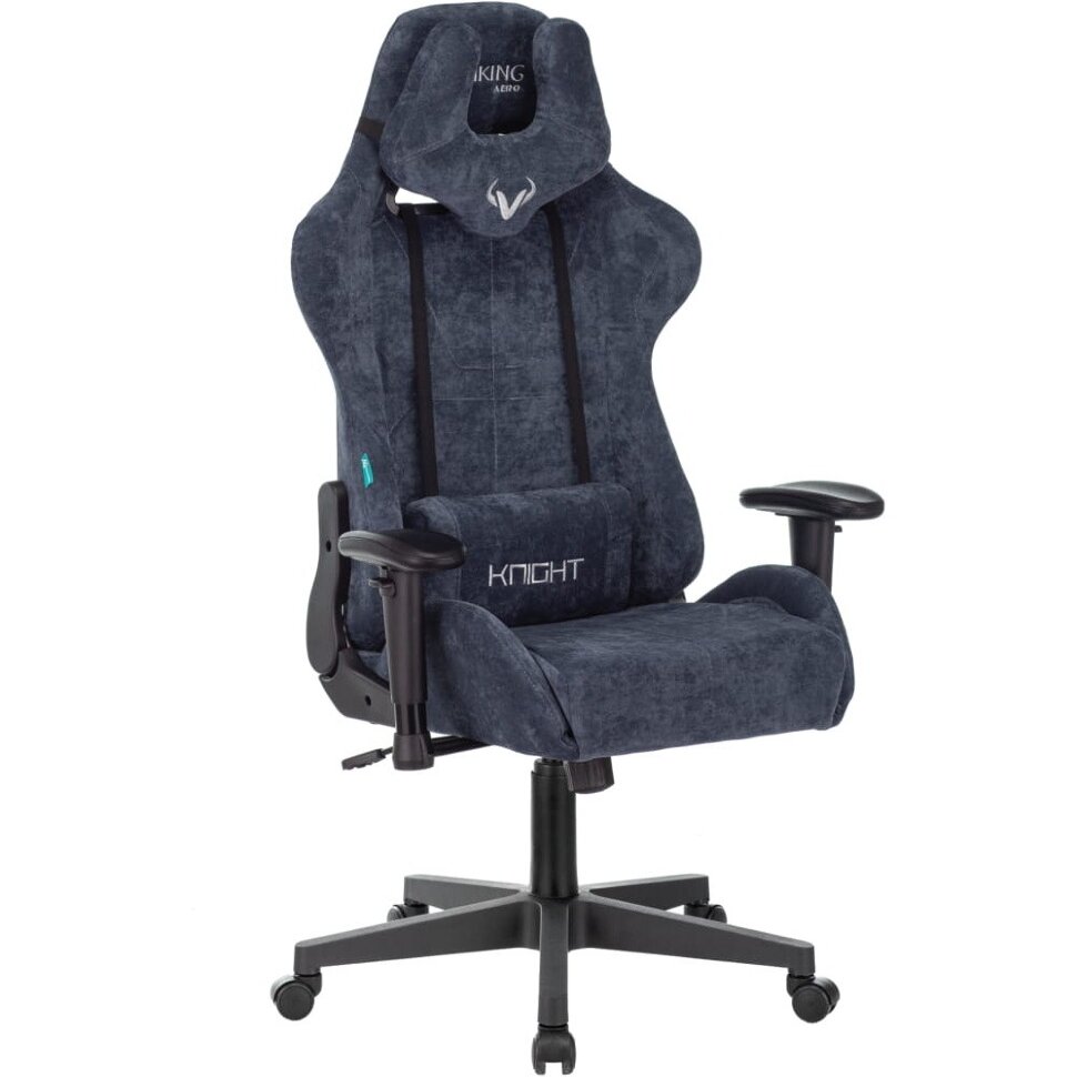 Кресло игровое Бюрократ VIKING KNIGHT LT27 FABRIC синий 