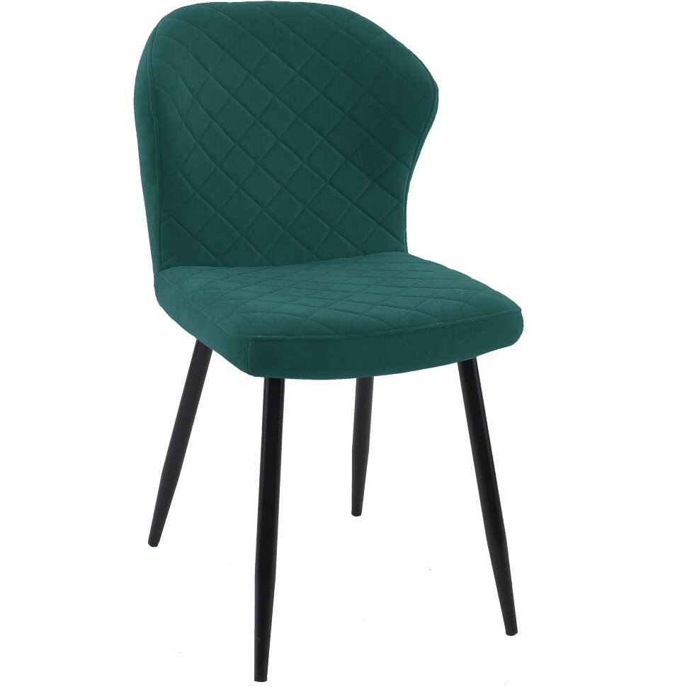 Стул DikLine 239М В10 GREEN, ножки черные Стул DikLine 239М В10 GREEN, ножки черные