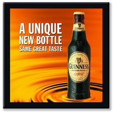 Прямоугольная столешница Werzalit (70х120 см) Guinness печать Прямоугольная столешница Werzalit (70х120 см) Guinness печать